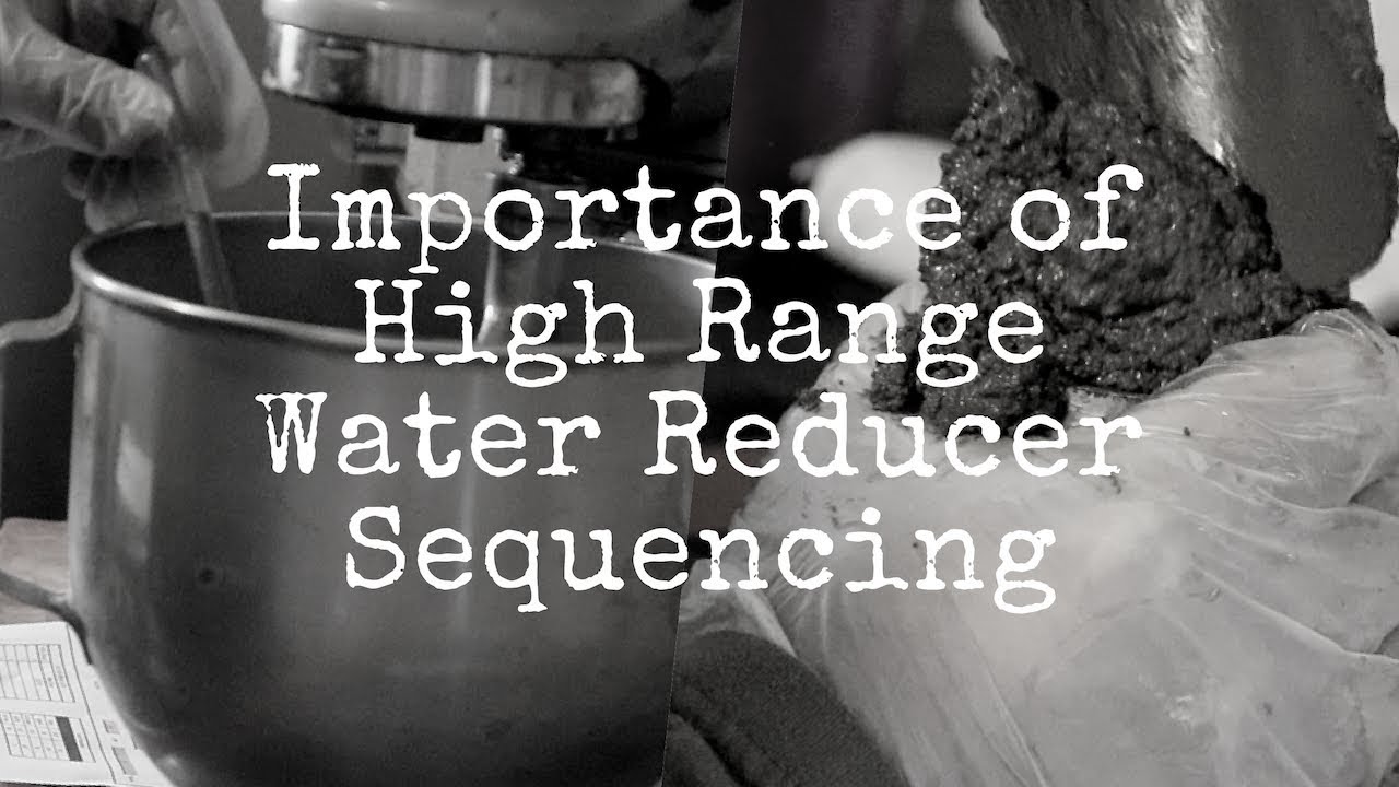 High Range Water Reducer Sequencing - Vlog #290