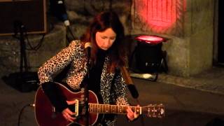 KT Tunstall performs 'Feel it all' at the Minack Theatre, 17th May 2013.