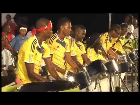 Mosaic Steel Orchestra (Barbados) - Treasure/Get Lucky [Pan Pun De Sand 2014]