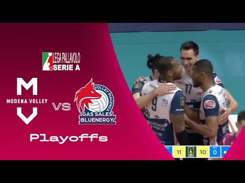 Modena vs Piacenza | Highlights | SuperLega | Playoffs