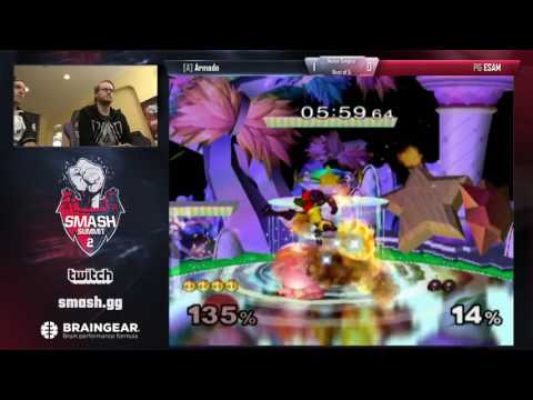 Armada vs ESAM - UB Singles - Smash Summit 2