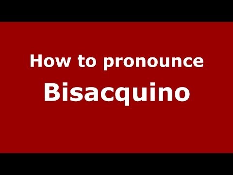 How to pronounce Bisacquino (Italian/Italy) - PronounceNames.com