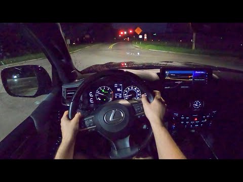 2021 Lexus LX 570 - POV Night Drive (Binaural Audio)
