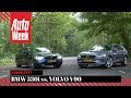 BMW 5-serie Touring vs. Volvo V90 - AutoWeek dubbeltest - English subtitles