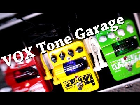Vox Tone Garage Guitar Pedals (Straight 6 Drive, Flat 4 Boost & Double Deca Delay)