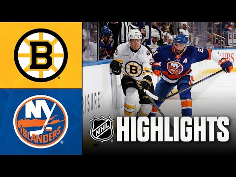 Boston Bruins vs. New York Islanders | NHL Highlights | November 26, 2025