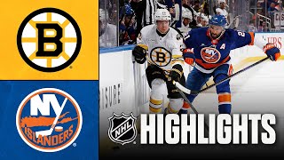 11월27일 보스턴 뉴욕아일랜더스 NHL 하이라이트