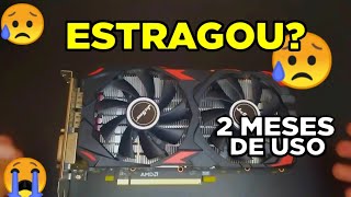 RX 580 2048SP APÓS 2 MESES DE USO/AINDA FUNCIONA? TESTES+DRIVES+INFORMAÇÕES+CONSTRUÇÃO!!!