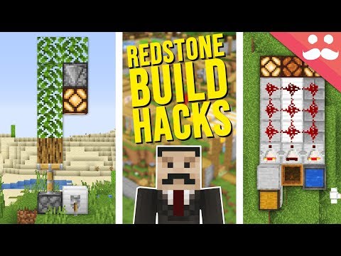 25 Redstone Build Hacks in Minecraft