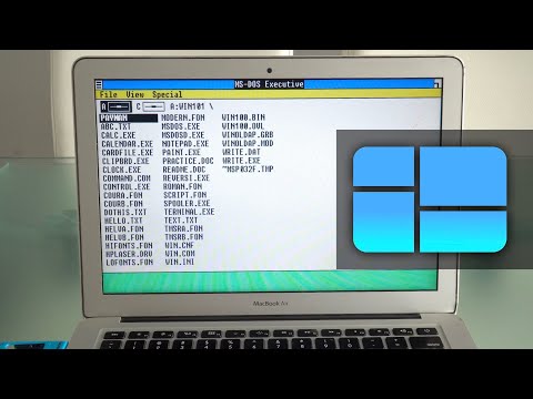 Windows 1.0 on a 2014 MacBook Air?