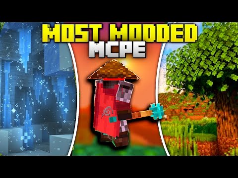 sudichoo - Top 10 Mods/addons To Make THE MOST MODDED Minecraft PE!