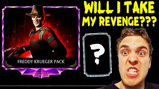 Freddy Krueger Pack Opening in MK Mobile. This Pack Hates Me! Best Pack Turns Out to Be Worst?