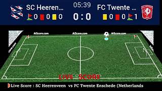 Download lagu Hasil Akhir (rekaman Live Score): SC Heerenveen  vs FC Twente Enschede (Netherlands Eredivisie 2026) mp3