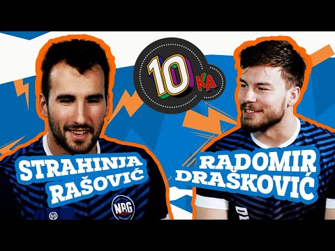 DESETKA I Strahinja Rašović i Radomir Drašović  - Voleli bi da mogu da uđu u mozak Dekija Savića