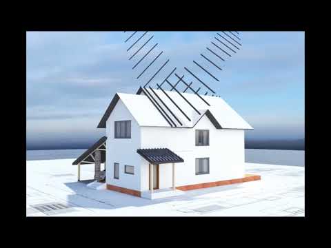 Nhà đẹp Nghệ An - Hà Tĩnh | Thiết kế 3D phim kiến trúc nhà 2 tầng đẹp