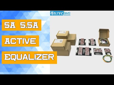5A 5.5A  Active Equalizer Balancer Lifepo4 / Lipo/ LTO Battery Energy equalization Capacitor 3S 4S 5