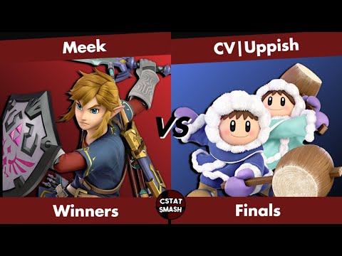 NO CAPS #56 Winners Finals- Meek (Link) vs CV | Uppish (Ice Climbers) SSBU Tournament