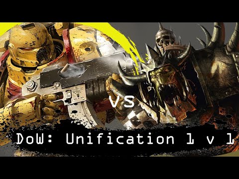 Dawn of War Unification: 1 vs 1 Imperial Fists (Keuken) vs Orks (Pax)