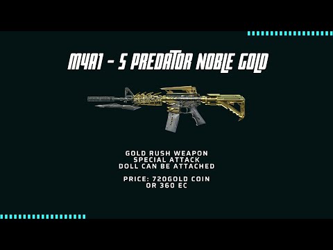 CFPH: M4A1 - S PREDATOR NOBLE GOLD