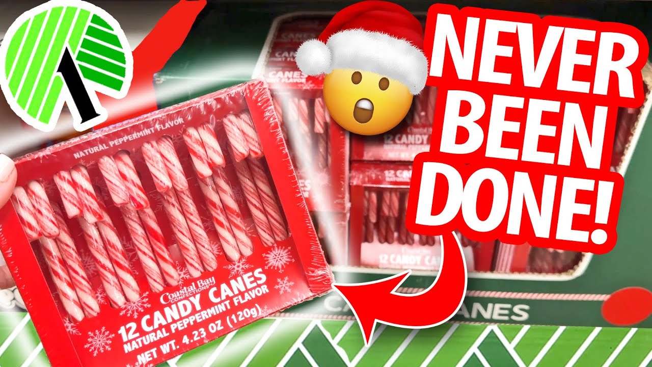 😲Genius *NEW* Dollar Tree CHRISTMAS HACKS using CANDY CANES!  Decorations, Recipes & Gift ideas!