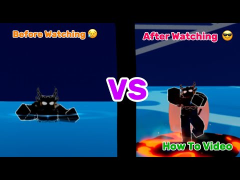 How to walk on water with MAGMA 🔥 in Blox Fruits!!!