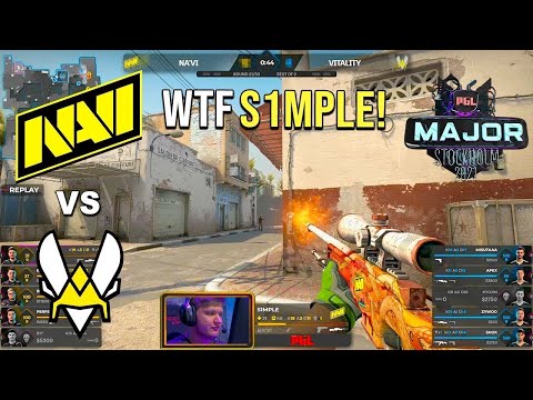 S1MPLE vs ZYWOO! NaVi vs Vitality - PGL Major Stockholm 2021 BEST MOMENTS - CSGO | MATCH HIGHLIGHTS