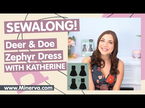 Minerva Sew-Along - Deer & Doe Zephyr Dress