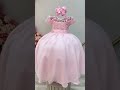 Vestido Infantil Rosa Claro Busto C/ Renda Luxo Damas Longo