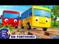 Dez Pequenos Ônibus Parte 2 1 HORA De Little Baby Bum Em Português Músicas Infantis