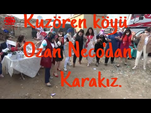Yunak Kuzören köyü düğünleri Ozan Neco'dan Karakız.