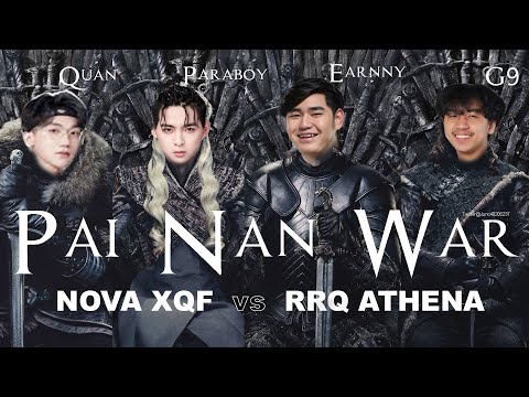 (ENG SUB) Pai Nan War! | NOVA XQF Paraboy vs RRQ Athena Earnny G9 ft.Quan | PUBGM