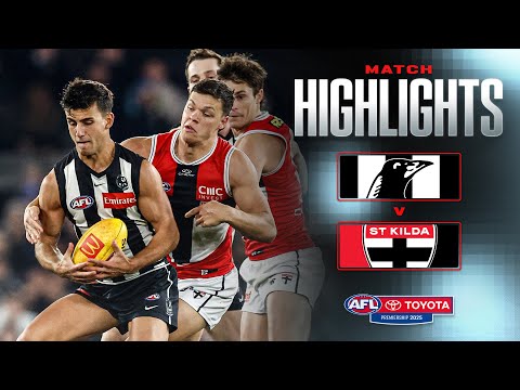 Collingwood v St Kilda Highlights | Round 15, 2025 | AFL