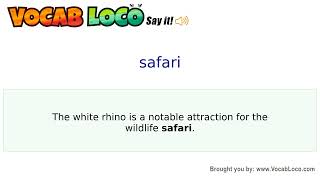 Video thumbnail for safari