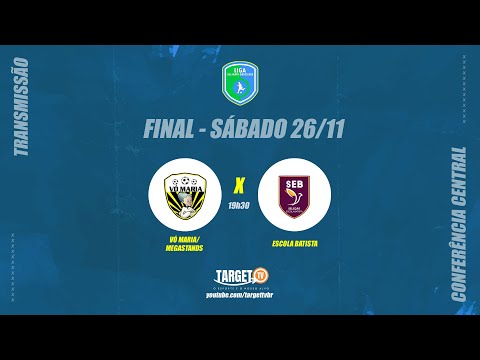 LigaMS de Futsal - 26/11/2022 - Final - Conferência Central - Vó Maria/MegaStands x Escola Batista