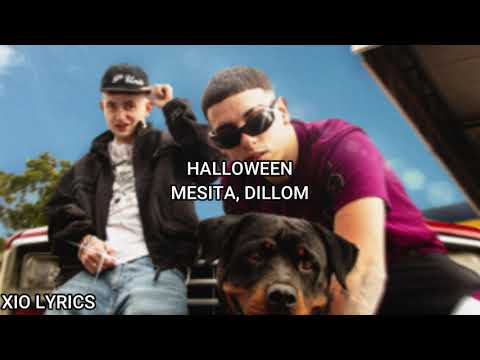 MESITA, DILLOM - HALLOWEEN (lyrics)