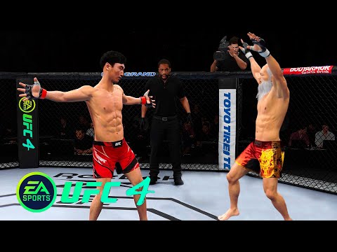 UFC4 Doo Ho Choi vs Old Bruce Lee EA Sports UFC 4 PS5