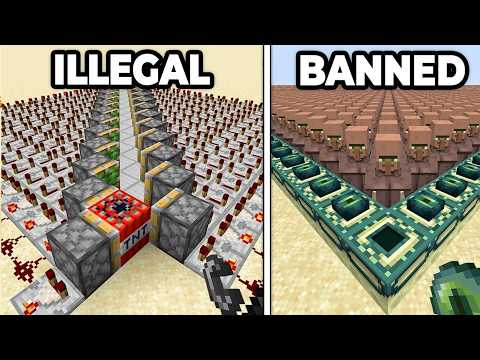 100 Illegal Minecraft Experiments