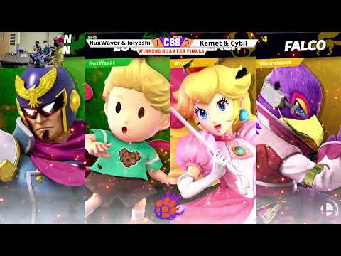 CSS 31 Doubles - WQ - lolyoshi & fluxWaver (CF/Lucas) vs. Kemet & Cybil (Peach/Falco) - SSBU