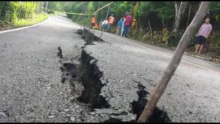 Grietas en tramo de la carretera Imbert impide paso de vehículos