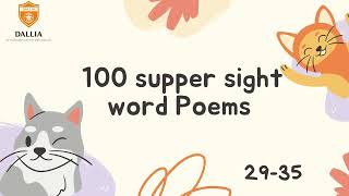 100 super sight word poems  29 35