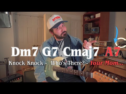 Playing FAST Chord Changes is as easy as telling a joke...