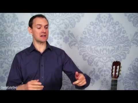 Sor Classical Guitar Piece: Study in C - Full Lesson with free pdfs (5/5)