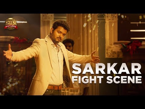 Sarkar Fight Scene | Thalapathy Vijay | Sun Pictures | A.R.Murugados | A.R.Rahman