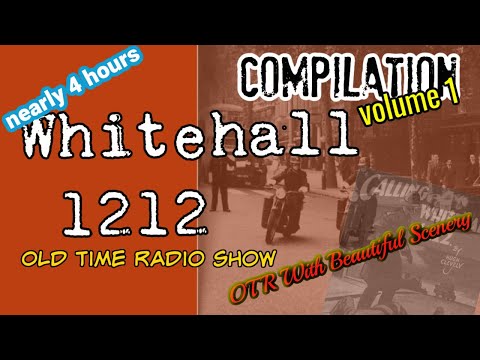 Old Time Radio Detective Compilation👉Whitehall 1212/ Episode 1/OTR With Beautiful Scenery