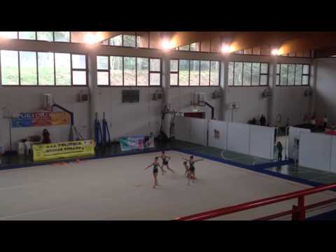 Serie C 2016 Lazio 1ª Prova (Polimnia Ritmica Romana) Squadra Corpo Libero 1º Posto