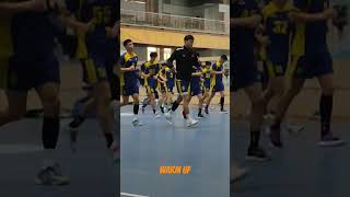 Anhui Handball Team - warm up