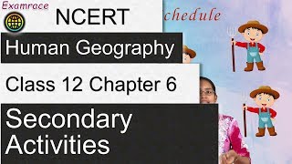 NCERT Class 12 Human Geography Chapter 6: Secondary Activities | CUET Geography | CBSE