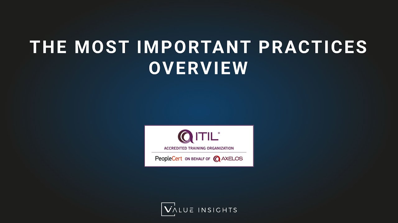 The Most Important Practices Overview