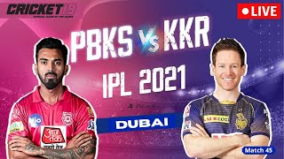 Punjab Kings vs Kolkata Knight Riders | Cricket 19 Gameplay