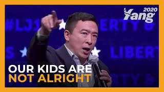 Our Kids Are Not Alright | Andrew Yang In Iowa (Full Speech)